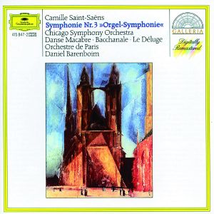 Symphonie nr. 3 “Orgel‐Symphonie” / Danse macabre / Bacchanale / Le Déluge