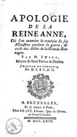 Apologie de la reine Anne