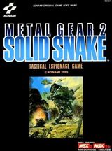 Jaquette Metal Gear 2: Solid Snake
