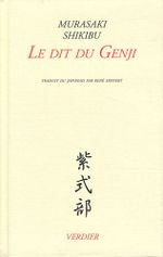 Couverture Le Dit du Genji