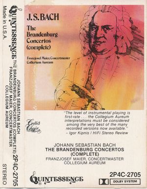 Concerto no. 1 in F, BWV 1046: Allegro