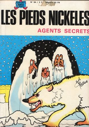 Les Pieds Nickelés agents secrets - Les Pieds Nickelés (3ème série), tome 54