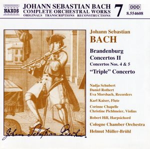 Brandenburg Concertos II: Concertos nos. 4 & 5 / "Triple" Concerto