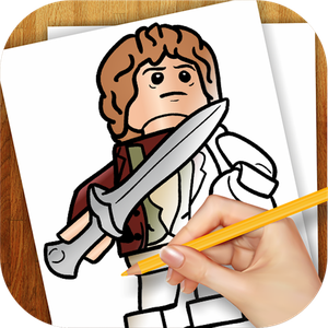 Apprendre à dessiner: Version for Lego Hobbit