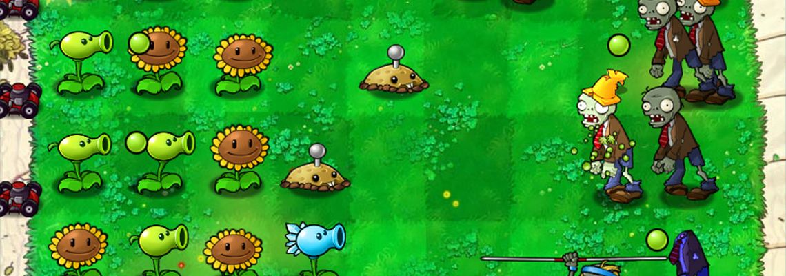 Cover Plants vs. Zombies