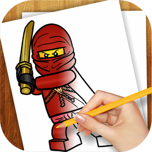 Apprendre à dessiner: Lego Ninjago