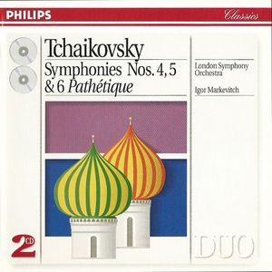 Symphonies nos. 4, 5, & 6 "Pathétique"