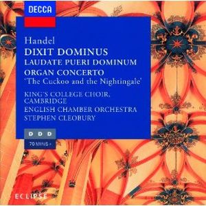 Dixit Dominus / Laudate pueri Dominum / Organ Concerto "The Cuckoo and the Nightingale"