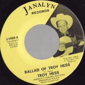 Ballad of Troy Hess / Blue Yodel #9 (Single)