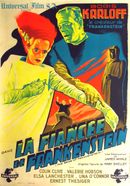 Affiche La Fiancée de Frankenstein