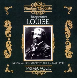 Louise (gramophone version): Acte I, Scènes II "Moi, je vous avais remarqué" (Louise)