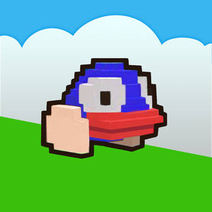 Flap Bird 3D Pixel