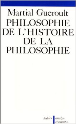 Philosophie de l'histoire de la philosophie