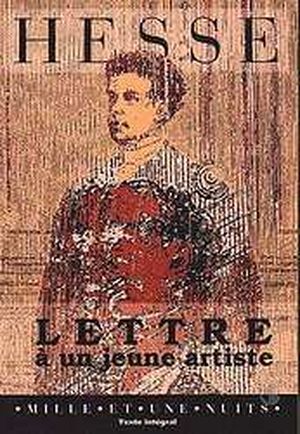 Lettre à un jeune artiste