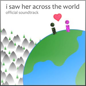 i saw her across the world