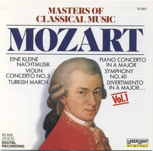 Masters of Classical Music, Vol. 1: Mozart