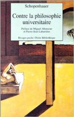 Couverture Contre la philosophie universitaire Couverture Contre la philosophie universitaire