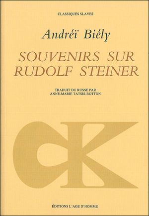 Souvenirs sur rudolf steiner