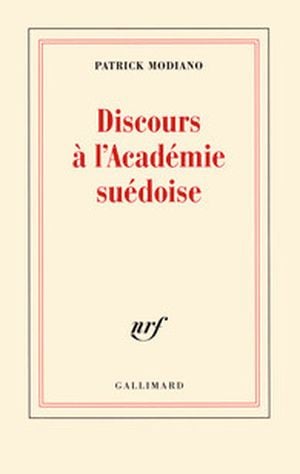 Discours à l'Académie suédoise