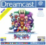 Jaquette Phantasy Star Online Jaquette Phantasy Star Online