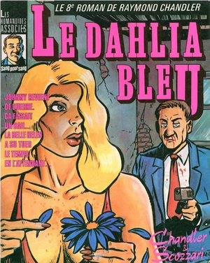 Le dahlia bleu