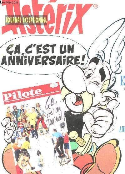 Asterix Journal Exceptionnel Ca C Est Un Anniversaire