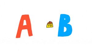 A to B