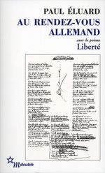Couverture Au rendez-vous allemand Couverture Au rendez-vous allemand