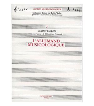 L'Allemand musicologique