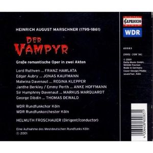 Der Vampyr: Complete Recording