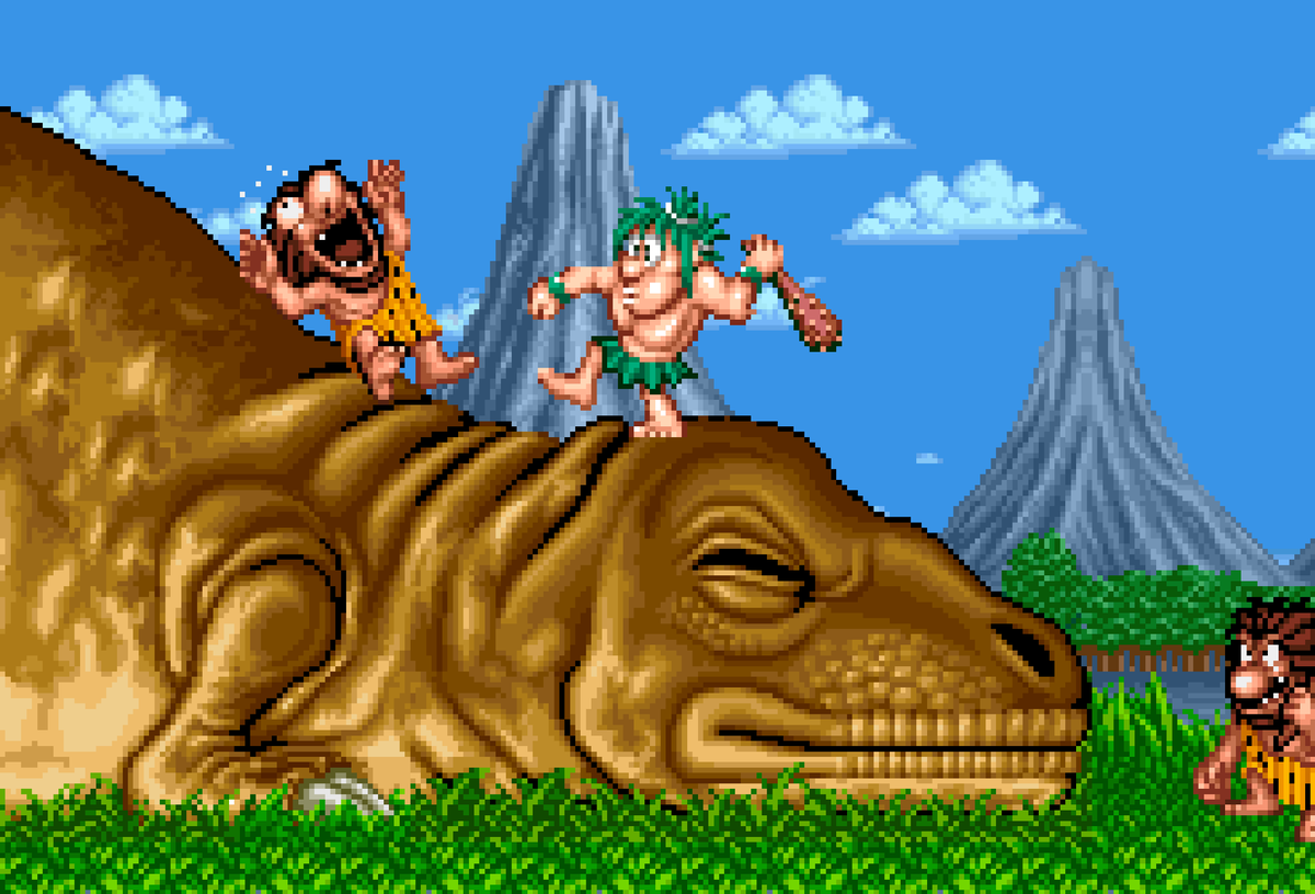 Joe & Mac: Caveman Ninja (1991) - Jeu vidéo - SensCritique