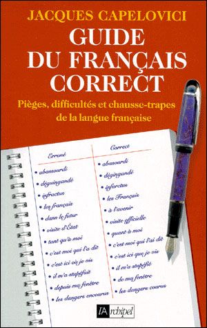 Guide du francais correct