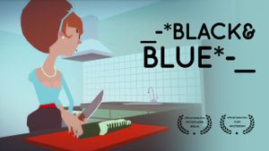 Noir et bleu