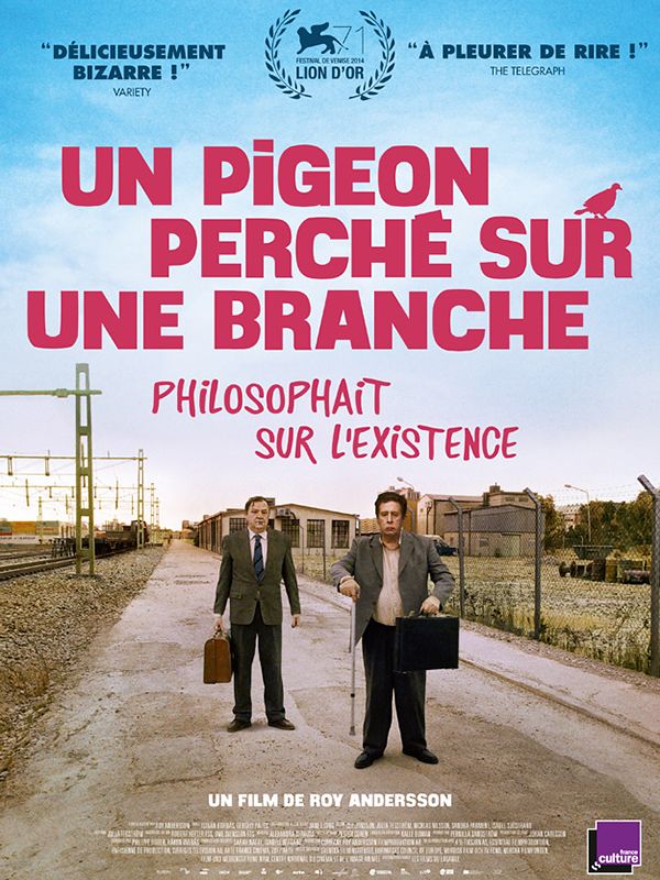 Un pigeon perch sur une branche philosophait sur l'existence - Film (2014)
