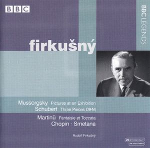 Mussorgsky: Pictures at an Exhibition / Schubert: Three Pieces, D. 946 / Martinů: Fantaisie et Toccata / Chopin / Smetana