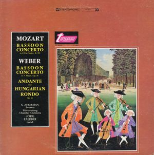 Weber: Bassoon Concerto in F major, Andante and Hungarian Rondo / Mozart: Bassoon Concerto in B-flat major