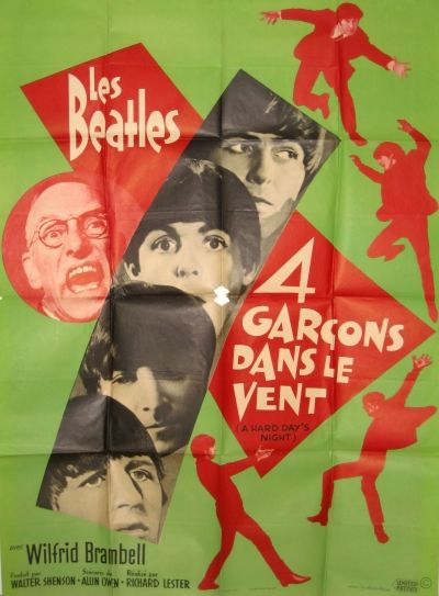 Affiches, posters et images de Quatre garçons dans le vent (1964)