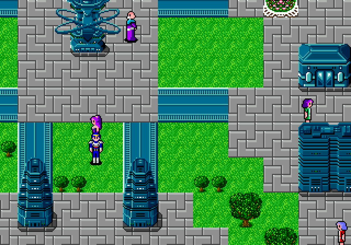 Phantasy star 2 карта