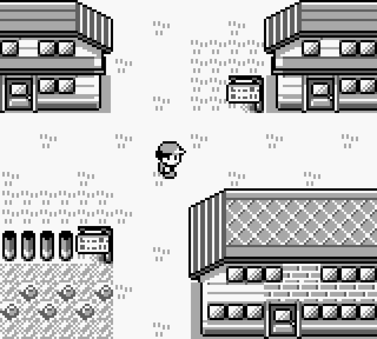 Паллет Таун Pokemon Red Скриншот