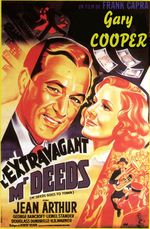 Affiche L'Extravagant Mr. Deeds Affiche L'Extravagant Mr. Deeds