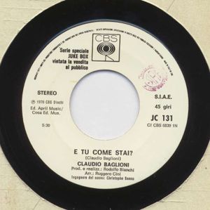 E tu come stai? / Per tornare insieme a te (Single)