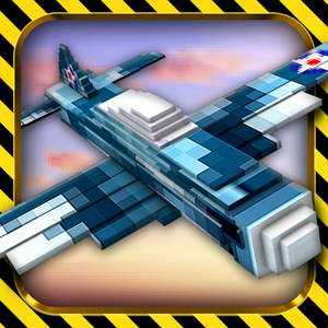 Blocky Wars - Mine Box Jeu de vol d'Avions de Guerre