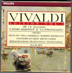 Sonatas for violins & continuo Op. 2 No. 7 in C minor RV 8 I Preludio Andante