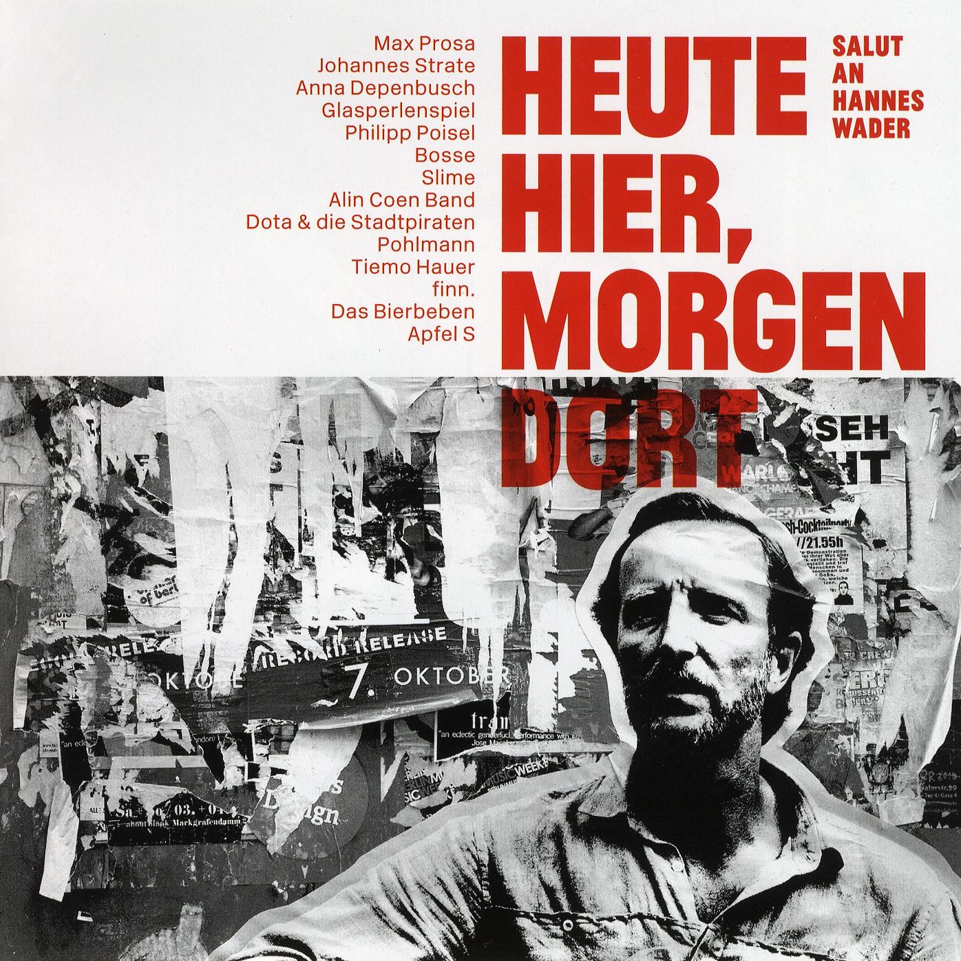 Heute Hier Morgen Dort Salut An Hannes Wader Various Artists