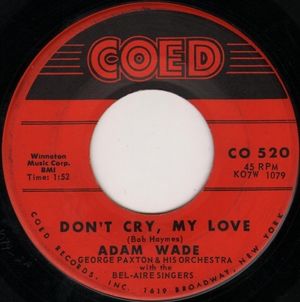 Tell Her For Me / Don't Cry, My Love (Single)