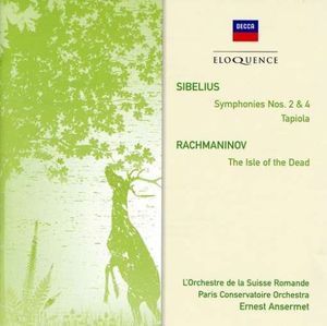 Sibelius: Symphonies nos. 2 & 4 / Tapiola / Rachmaninov: The Isle of the Dead