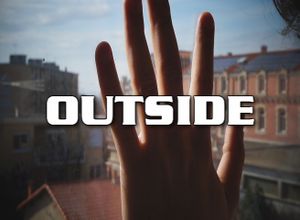 Outside