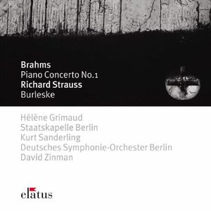 Brahms: Piano Concerto no. 1 / Richard Strauss: Burleske