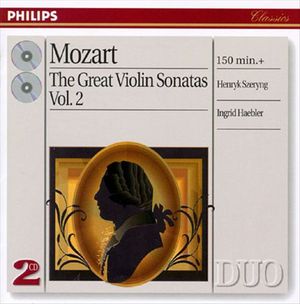 The Great Violin Sonatas, Volume 2