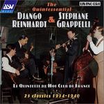 Pochette The Quintessential Django Reinhardt & Stéphane Grappelli